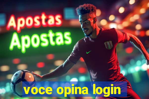 voce opina login